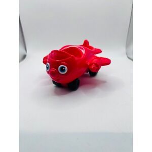 Fisher-Price Little People Red Double Seater Airplane 2001 Transportation Toys